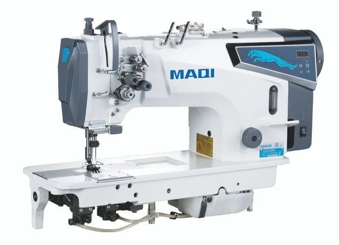 MAQI LS8720DP промышленная двухигольная машина с увеличенными челноками